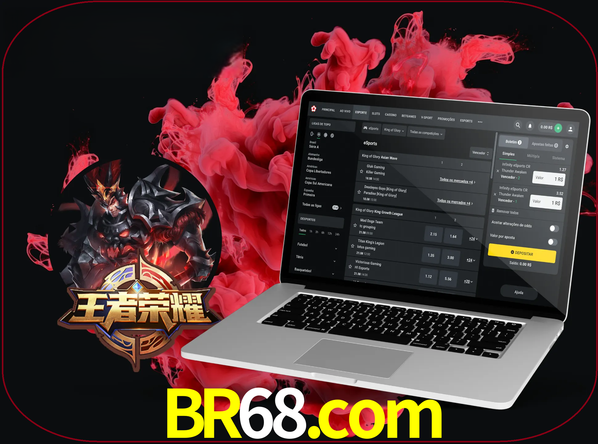 Um jogo global que conquistou os corações dos utilizadores de todo o mundo e que foi desenvolvido na China está disponível no br68.