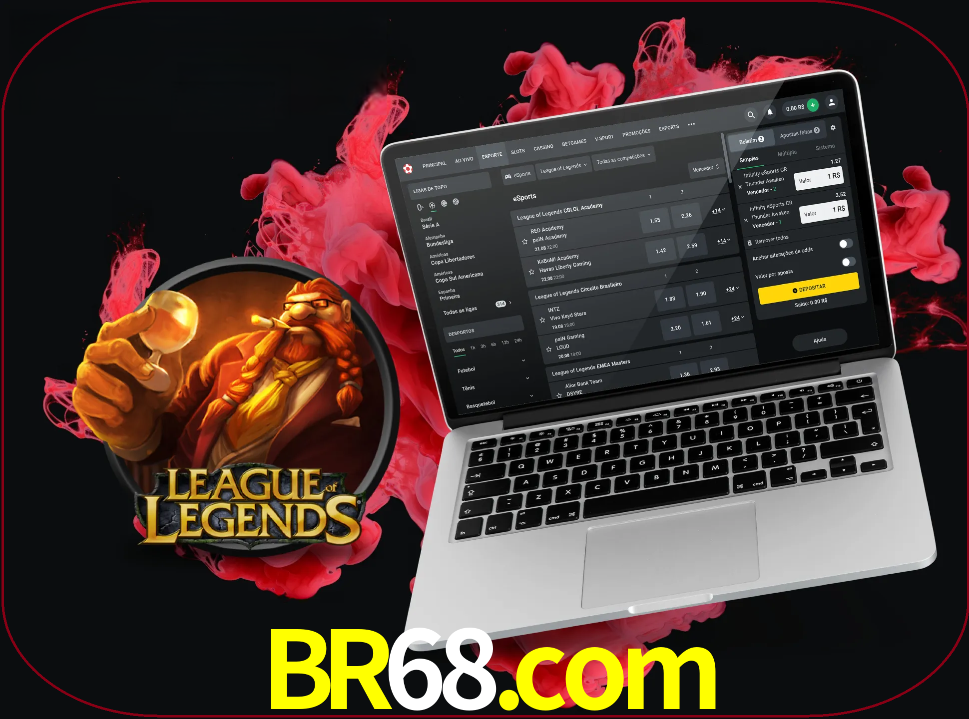 Se é um fã deste jogo, muitos torneios fantásticos que o vão surpreender estão disponíveis no br68.