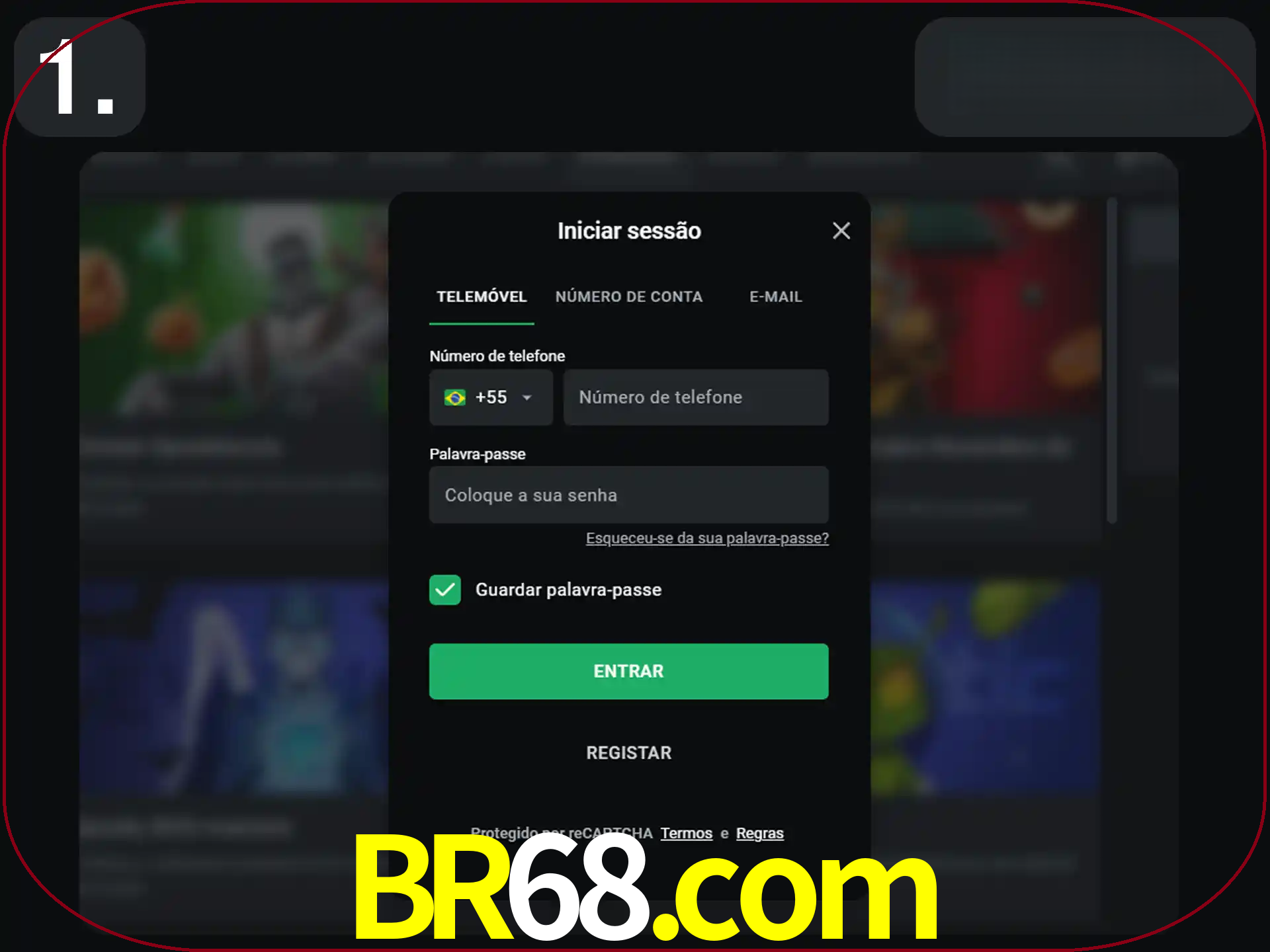 Acesse o site.